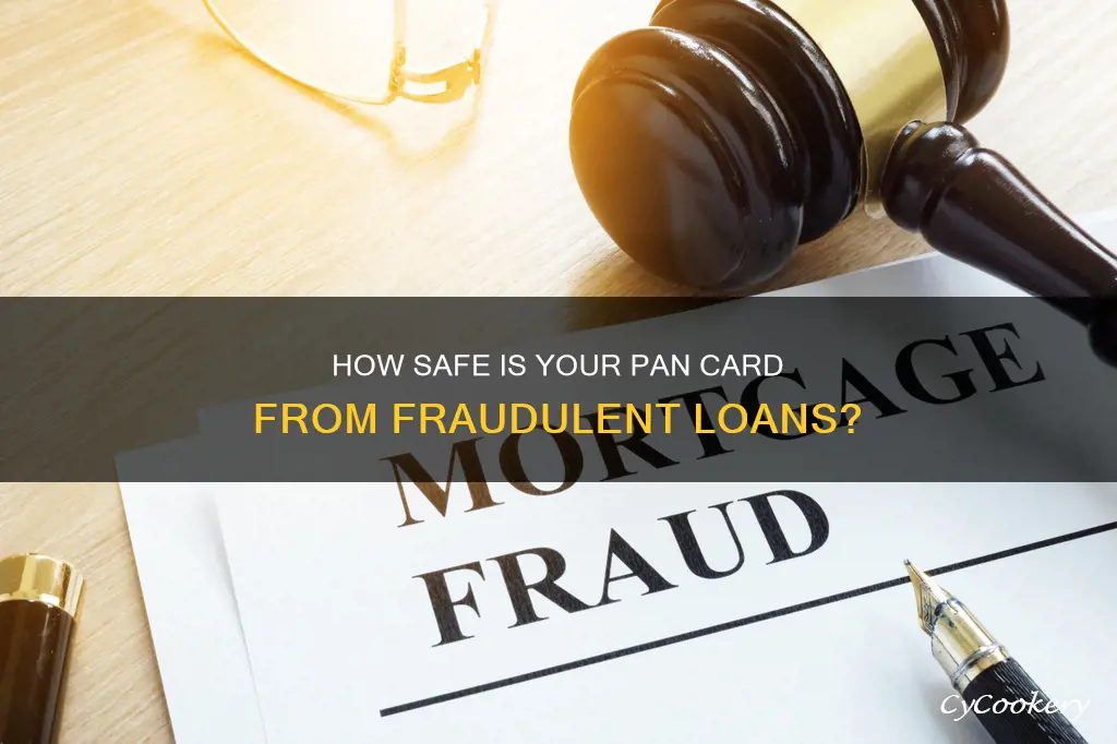 can someone take loan on my pan card