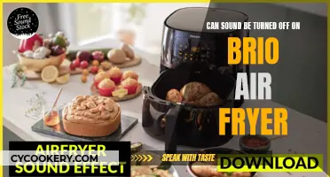 How to Turn Off Brio Air Fryer Sounds