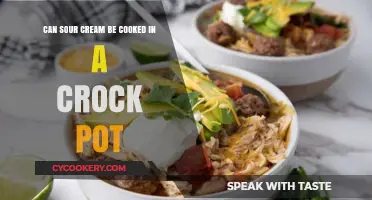 Cooking Sour Cream in a Crock Pot: Do's and Don'ts