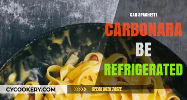 Refrigerating Spaghetti Carbonara: Tips for Storing and Reheating Safely
