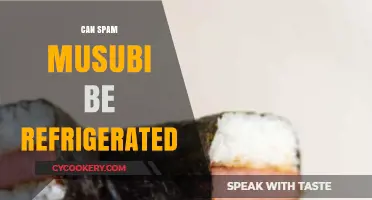 Can Spam Musubi Be Refrigerated? Storage Tips for Freshness
