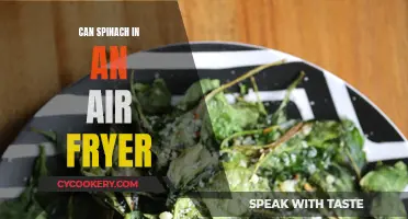 Air-Fryer Spinach: Quick, Crispy, and Healthy!