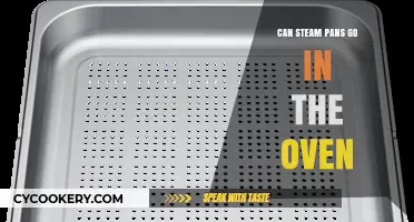 Steam Pans: Are They Oven-Safe?