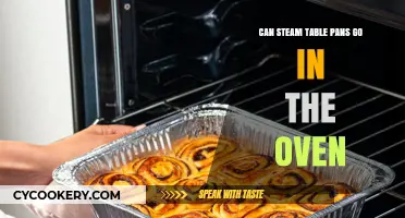 Steam Table Pans: Are They Oven-Safe?