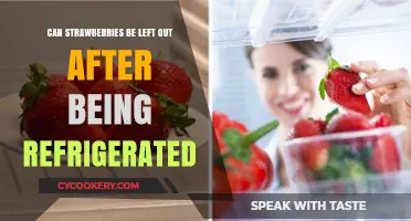 Can Strawberries Stay Fresh Unrefrigerated After Being Chilled?