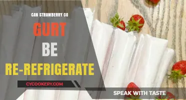 Can Strawberry Go-Gurt Be Re-Refrigerated? Safety Tips and Storage Guide