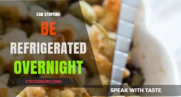 Refrigerating Stuffing Overnight: Safe Practices and Storage Tips