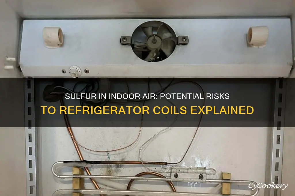 can sulfur in house air damage refrigerator coil
