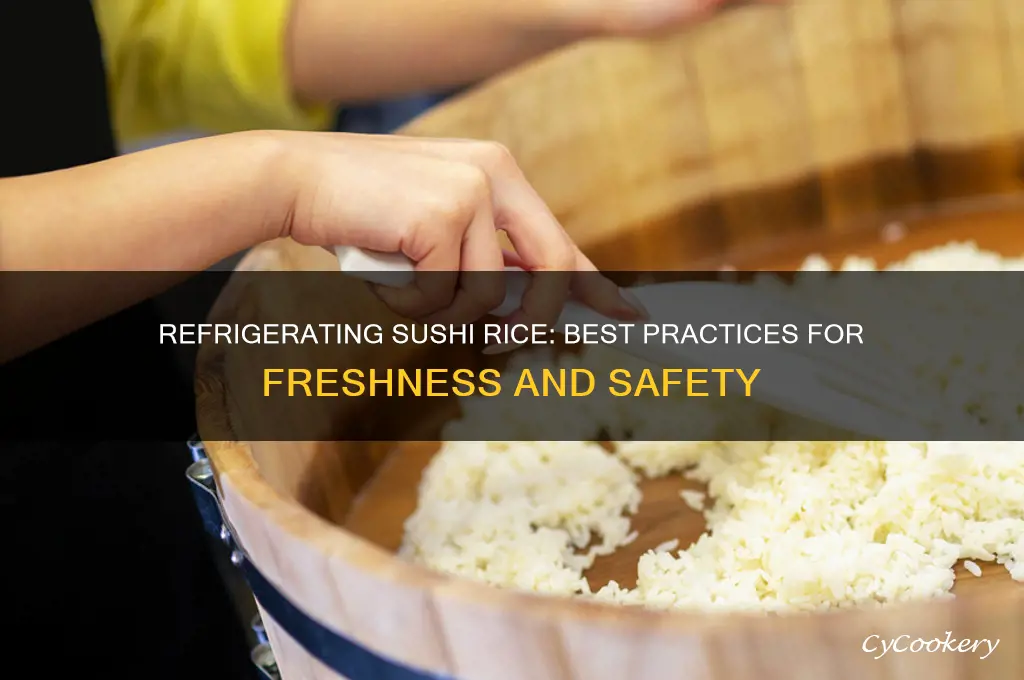 can sushi rice be refrigerated