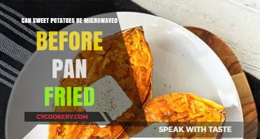 Quick Sweet Potato Treat: Microwave, Then Pan-Fry?