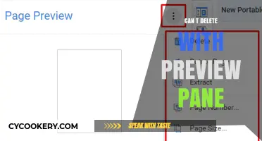 How to Fix the "Can't Delete with Preview Pane" Issue