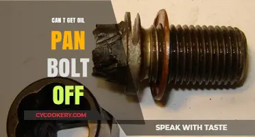 How to Remove Stubborn Oil Pan Bolts