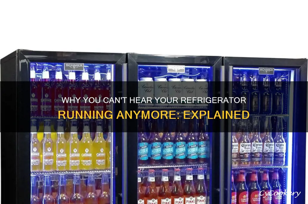 can t hear refrigerator running
