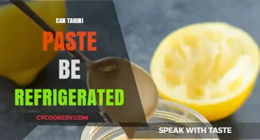 Should You Refrigerate Tahini Paste? Storage Tips for Freshness