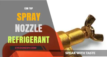 Can Tap Spray Nozzles Use Refrigerant for Cooling Applications?