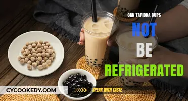Can Tapioca Cups Be Stored Without Refrigeration? A Guide