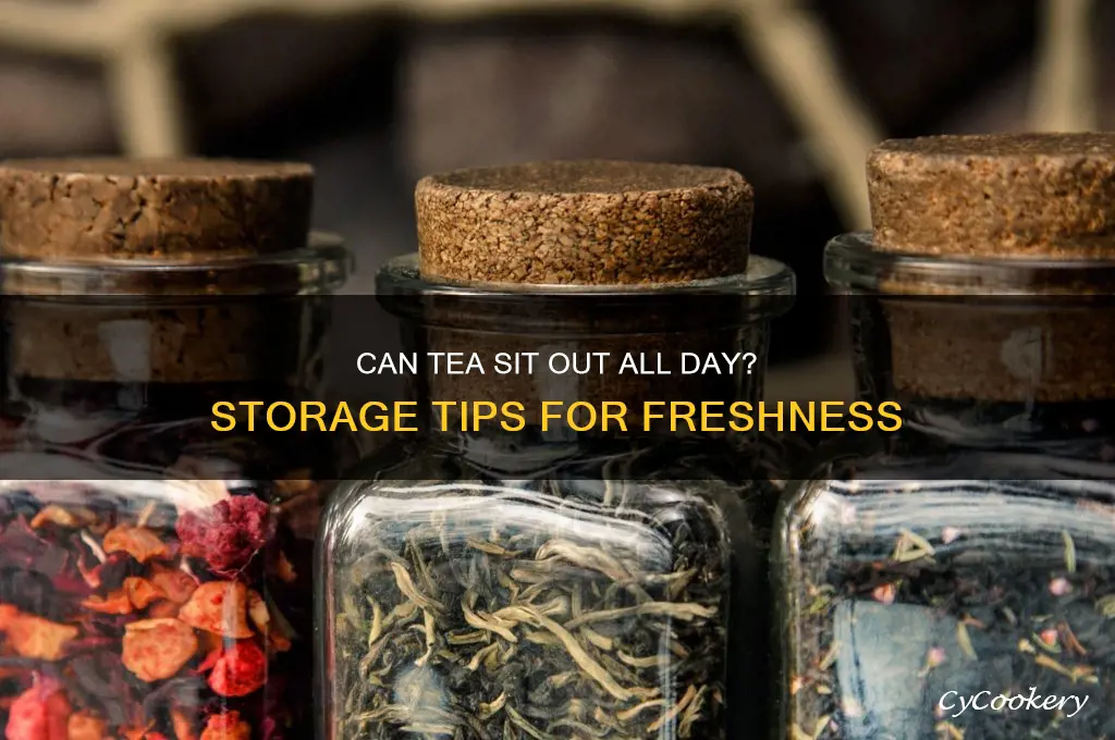 can tea be left out of refrigerator in the day