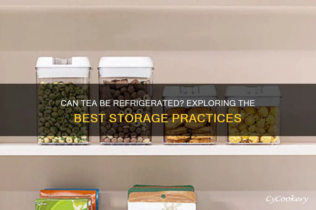 can tea be refrigerated
