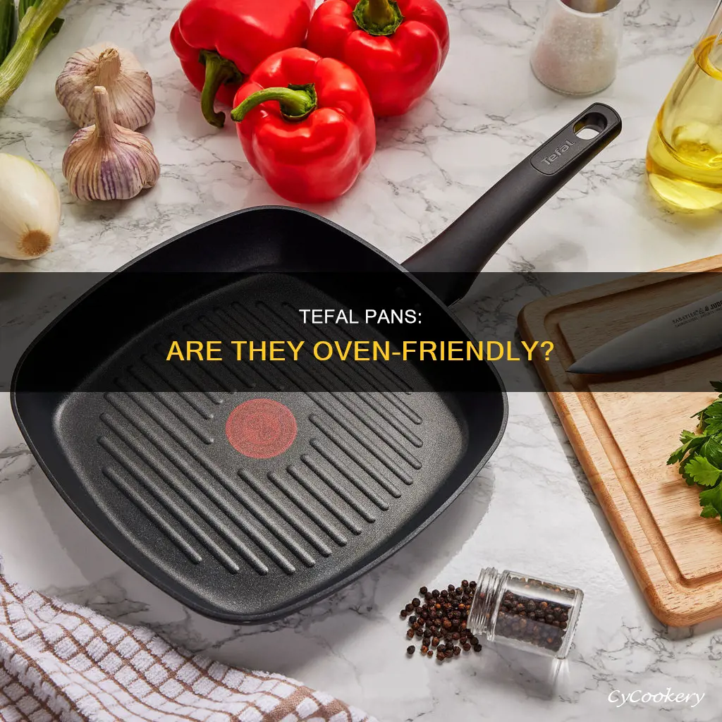 can tefal pans be used in the oven