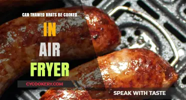 Air Fryer Brats: Can You Cook Thawed Brats?