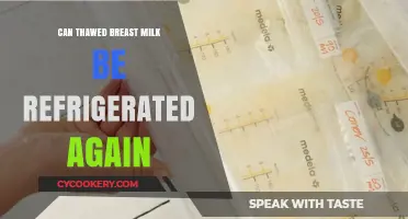 Can Thawed Breast Milk Be Refrigerated Again? Expert Advice