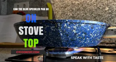 Stovetop Cooking: Blue Speckled Pan Safe?
