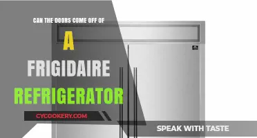 Can Frigidaire Refrigerator Doors Be Removed? A Quick Guide