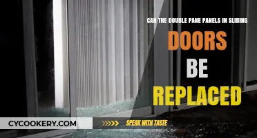 How to Replace Double Pane Panels in Sliding Doors