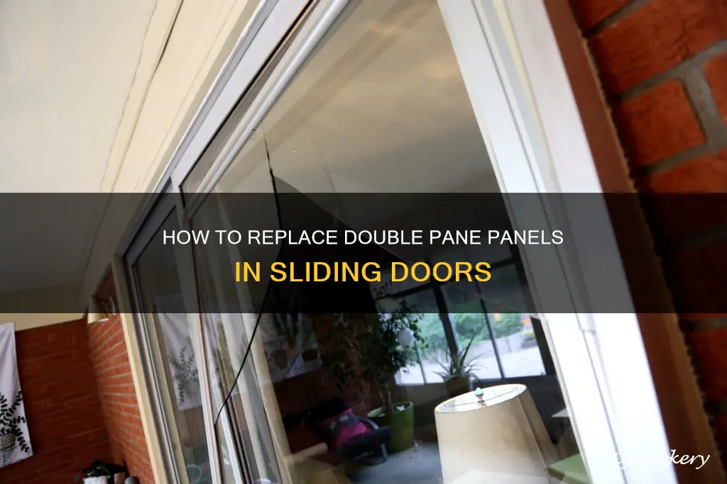 can the double pane panels in sliding doors be replaced