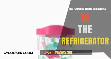 Can Your Flamingo Tervis Tumbler Safely Chill in the Fridge?