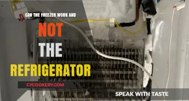 Why Your Freezer Works But Your Refrigerator Isn't Cooling