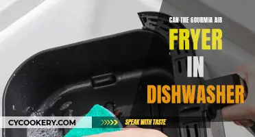 Washing the Gourmia Air Fryer in the Dishwasher