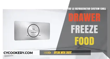 Can LG's Custom Chill Drawer Freeze Food? A Detailed Review