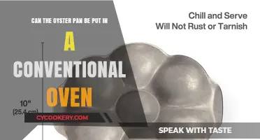 Oyster Pan: Conventional Oven Safe?