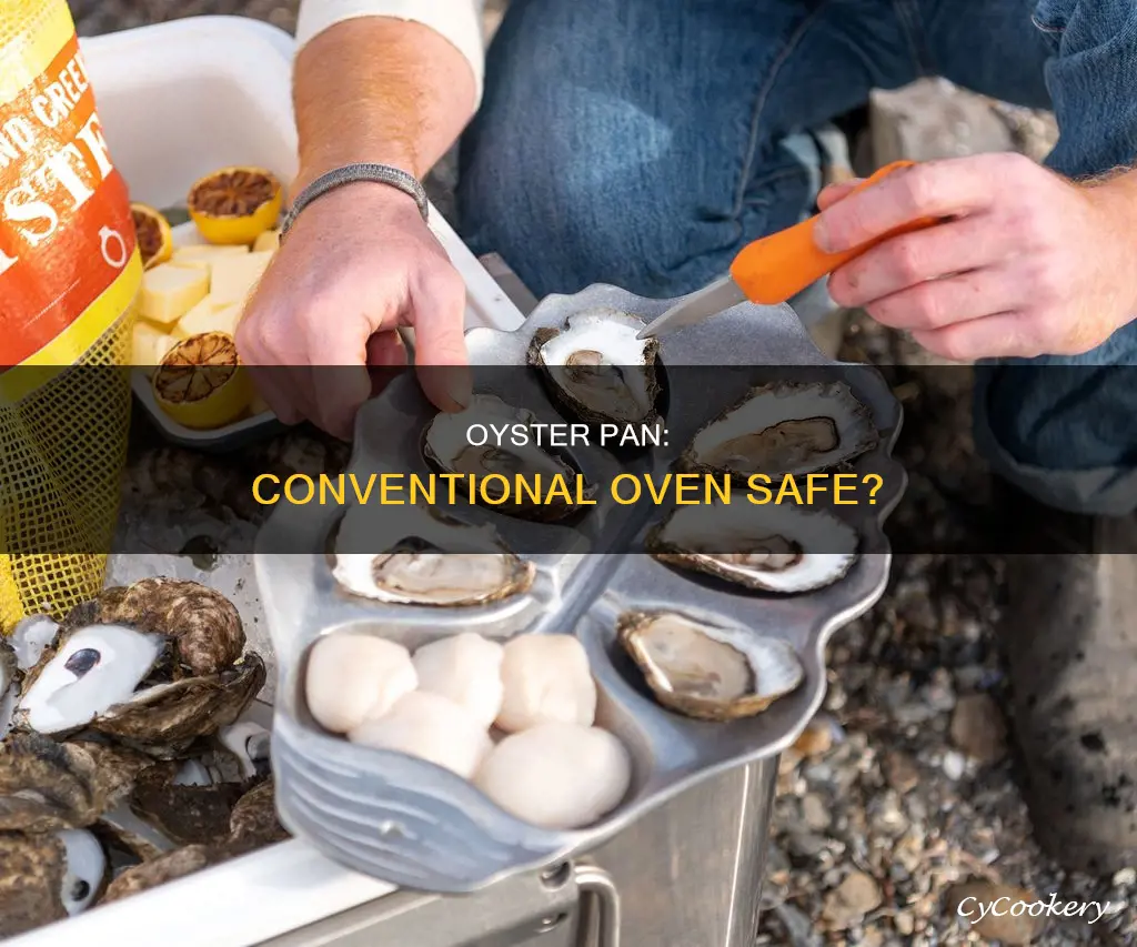 can the oyster pan be put in a conventional oven