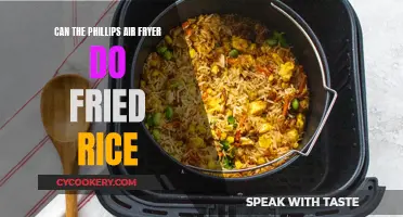 Air Frying Fried Rice: Phillips Air Fryer's Capabilities