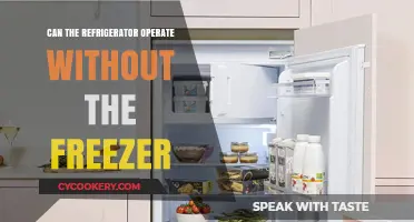 Can Your Fridge Run Without the Freezer? Exploring Standalone Operation