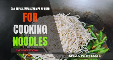 Steaming Noodles: Using the Sistema Steamer for Perfect Pasta