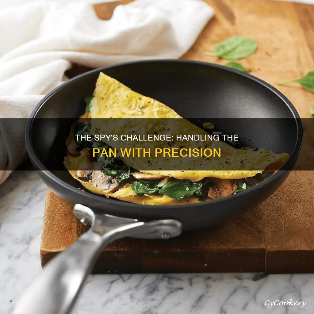 can the spy hold the pan