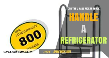 Can U-Haul's Pickup Truck Safely Transport Your Refrigerator?