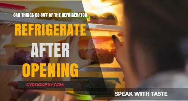 Refrigerating Opened Items: Best Practices for Food Safety and Freshness