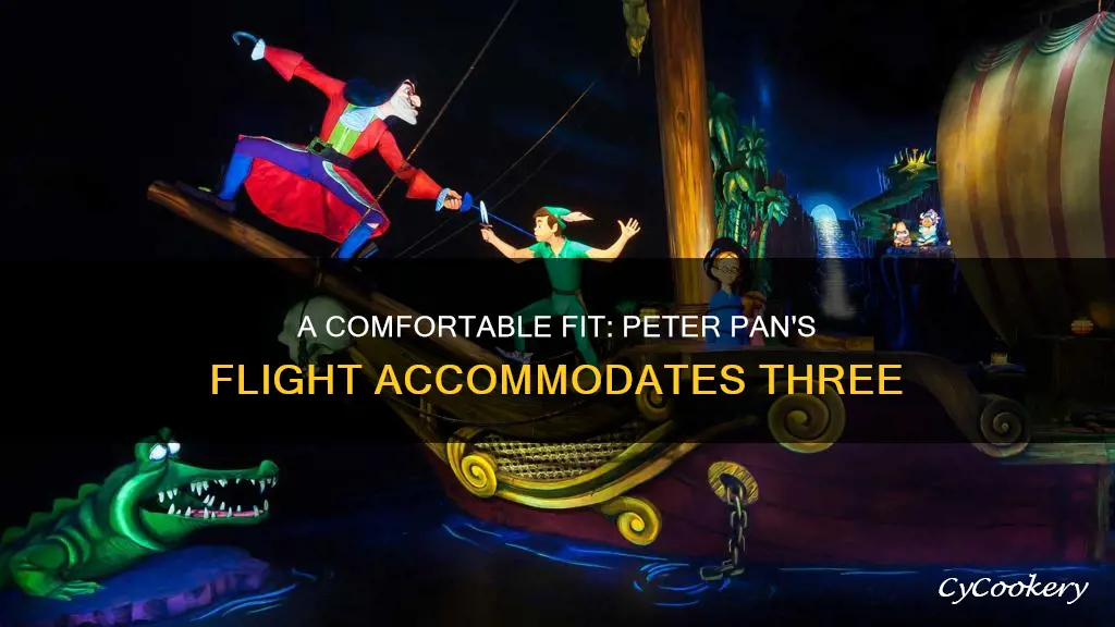 can three people fit in peter pans flight