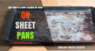Cleaning Sheet Pans with Throttle Body Cleaner: Safe or Not?