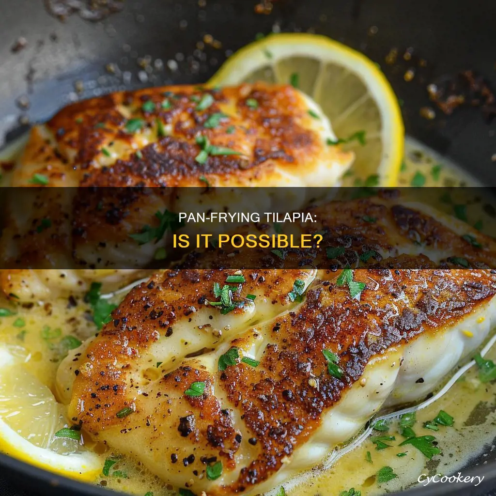 can tilapia be pan fried