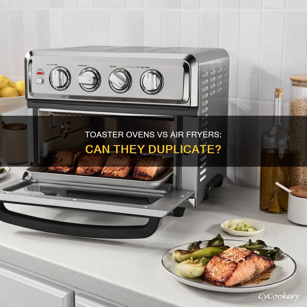 can toaster ovens duplicate air fryers