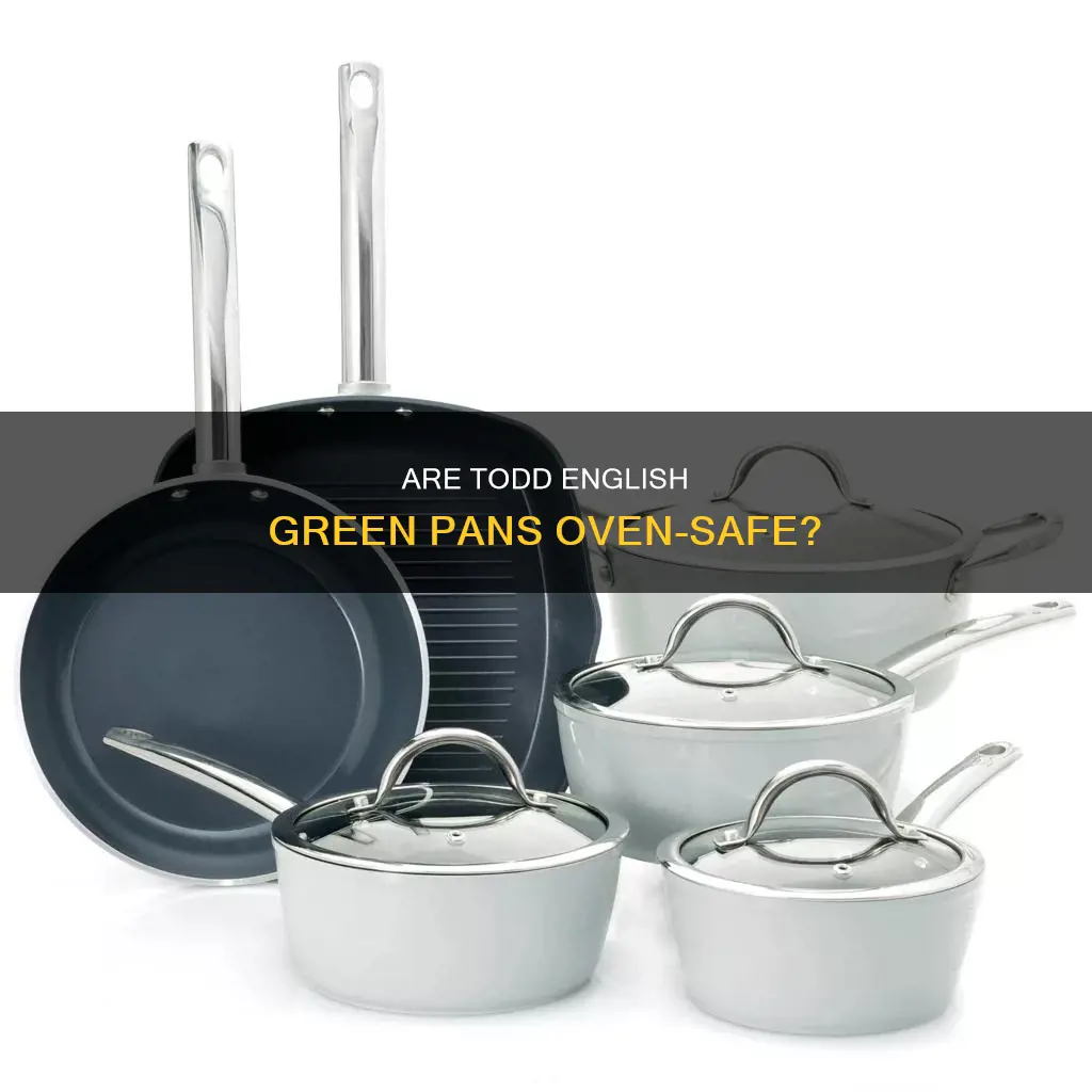 can todd english green pans go in oven
