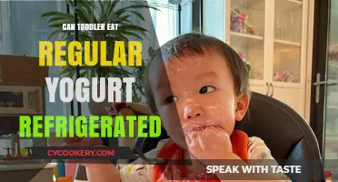 Can Toddlers Safely Enjoy Regular Refrigerated Yogurt? A Parent's Guide