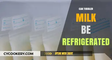 Can Toddler Milk Be Refrigerated? Storage Tips for Freshness