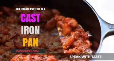 Cast Iron and Tomato Paste: A Match Made in Heaven?
