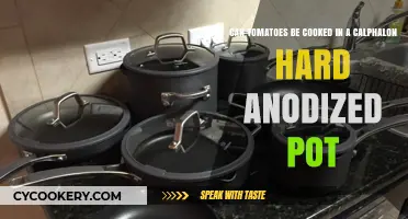 Calphalon Hard Anodized Pots: Cooking Tomatoes Safely